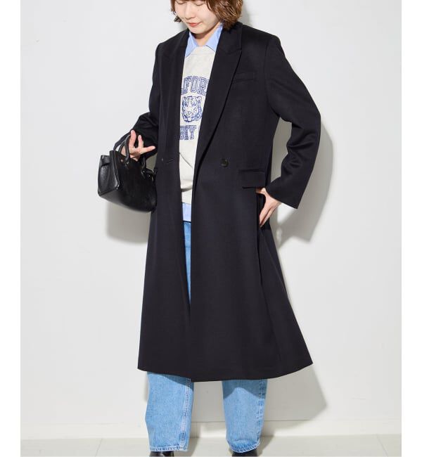 journal standard L'essage「カシミヤMIXウールチェスターコート」|チェスターコート|