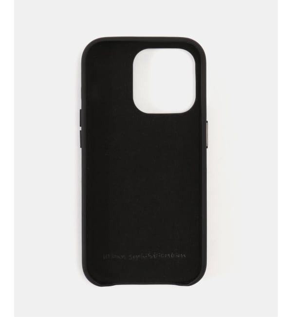 Oriens JOURNAL STANDARD「【Urban Sophistication】 The Puffer Case BLACK：iPhoneケース 15 Pro」|モバイルケース|