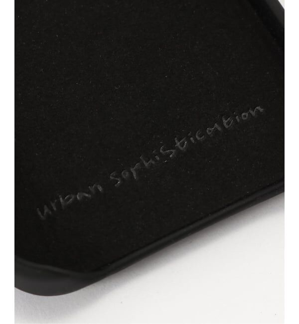 Oriens JOURNAL STANDARD「【Urban Sophistication】 The Puffer Case BLACK：iPhoneケース 15 Pro」|モバイルケース|