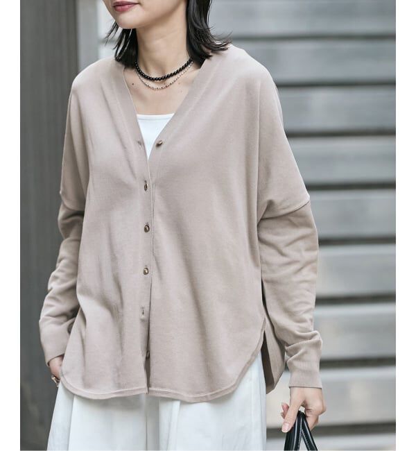 JOURNAL STANDARD「アセテートコットンサークルカーデ」|カーディガン|