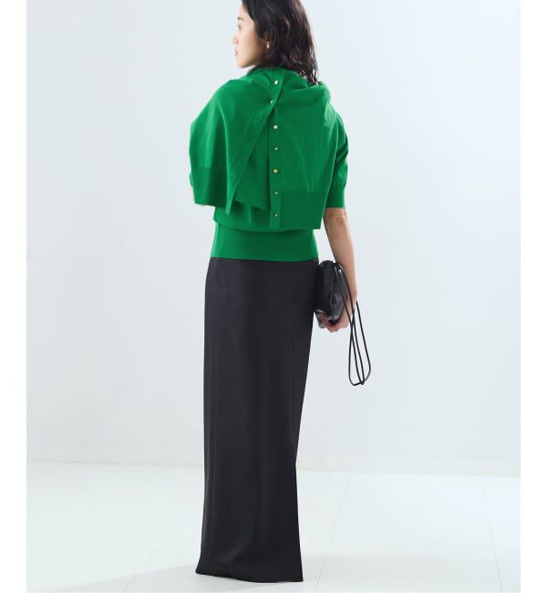 journal standard L'essage「コットンハーフスリーブプルオーバー」|ニット・セーター|