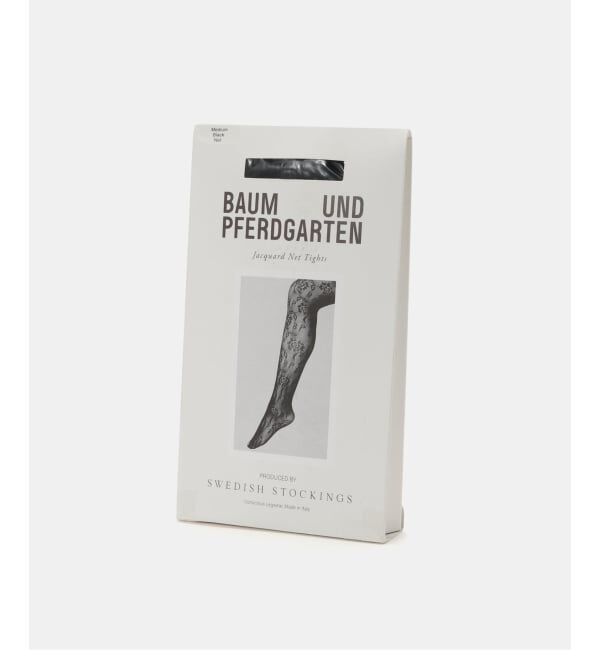 journal standard L'essage「【BAUM UND PFERDGARTEN】 SWEDISH stockings net tights/ストッキング」|タイツ・ストッキング|ブラック