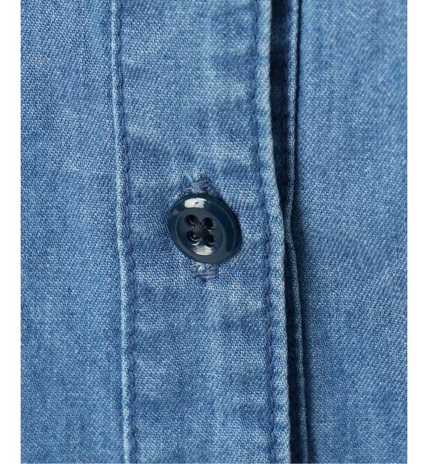 JOURNAL STANDARD relume「《追加》ライトデニムスタンドカラーブラウス」|シャツ・ブラウス|