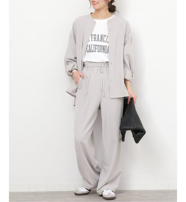 JOURNAL STANDARD relume「《一部WEB限定》［2点セット］メランジツイルセットアップ」|オールインワン|