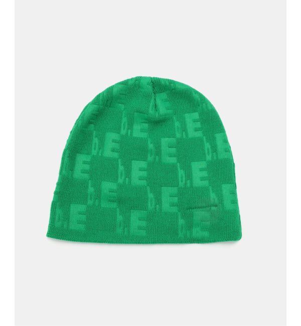 Oriens JOURNAL STANDARD「【b.Eautiful/ビューティフル】 Checkered Logo Emboss Beanie」|ニット帽|