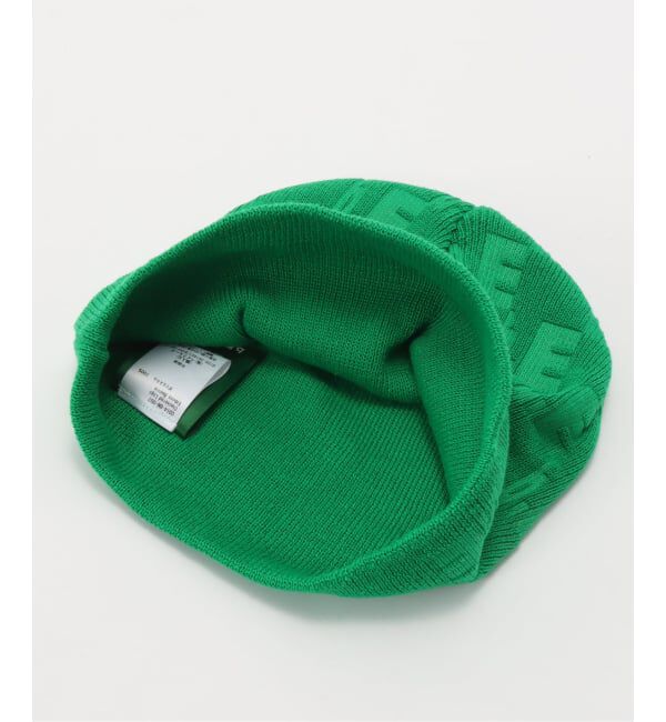 Oriens JOURNAL STANDARD「【b.Eautiful/ビューティフル】 Checkered Logo Emboss Beanie」|ニット帽|