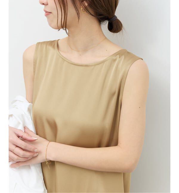 JOURNAL STANDARD relume「サテンノースリーブワンピース」|ワンピース|