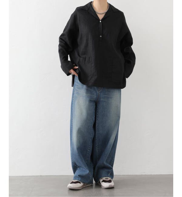 journal standard luxe「リネンワッシャー スキッパーシャツ」|シャツ・ブラウス|