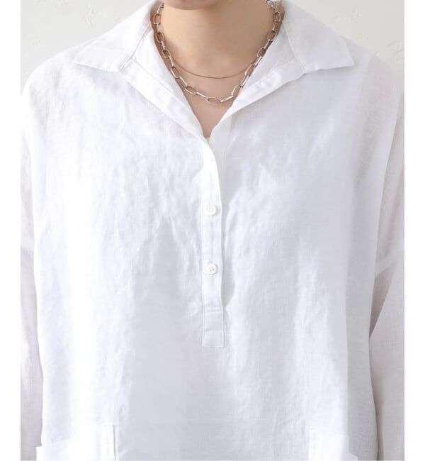 journal standard luxe「リネンワッシャー スキッパーシャツ」|シャツ・ブラウス|