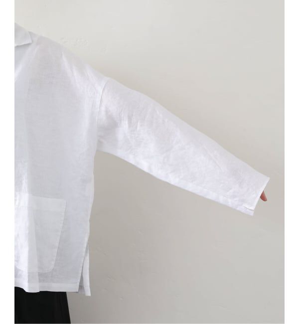 journal standard luxe「リネンワッシャー スキッパーシャツ」|シャツ・ブラウス|