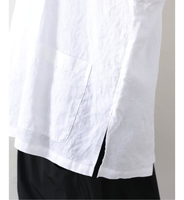 journal standard luxe「リネンワッシャー スキッパーシャツ」|シャツ・ブラウス|