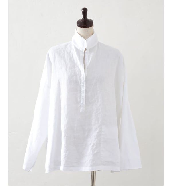 journal standard luxe「リネンワッシャー スキッパーシャツ」|シャツ・ブラウス|
