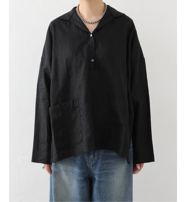 journal standard luxe「リネンワッシャー スキッパーシャツ」|シャツ・ブラウス|