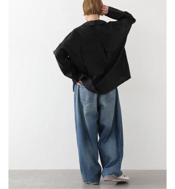 journal standard luxe「リネンワッシャー スキッパーシャツ」|シャツ・ブラウス|