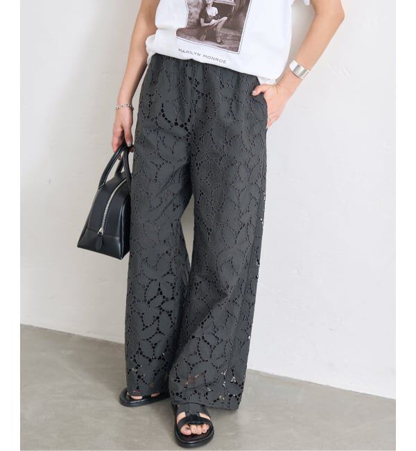 JOURNAL STANDARD「別注【TICCA / ティッカ】フラワーレースパンツ JSP」|その他|カーキ