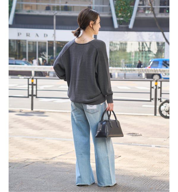 JOURNAL STANDARD「テープヤーンニュアンスVプルオーバー」|ニット・セーター|