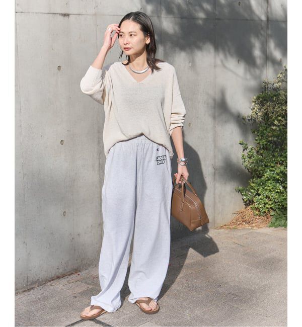 JOURNAL STANDARD「テープヤーンニュアンスVプルオーバー」|ニット・セーター|