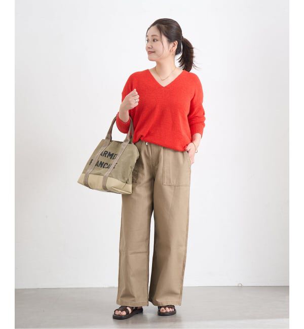 JOURNAL STANDARD「テープヤーンニュアンスVプルオーバー」|ニット・セーター|