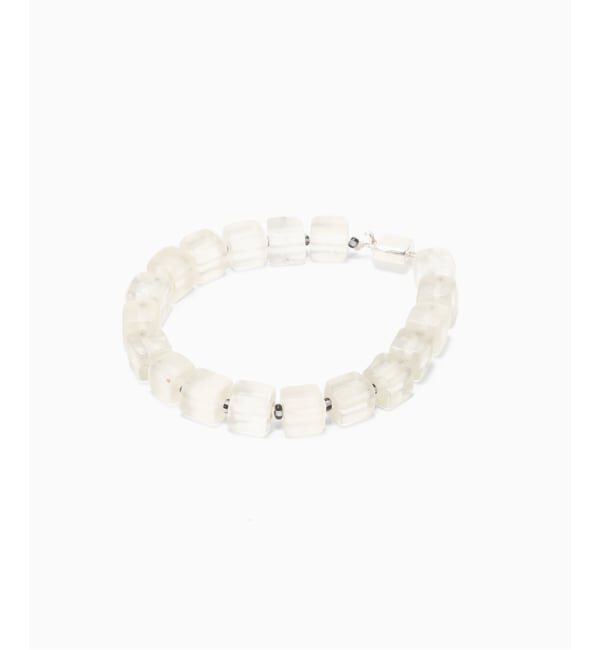 JOURNAL STANDARD relume「on the sunny side of the street Antique Bohemian Trade Beads ブレスレット」|ブレスレット・バングル|ホワイト C