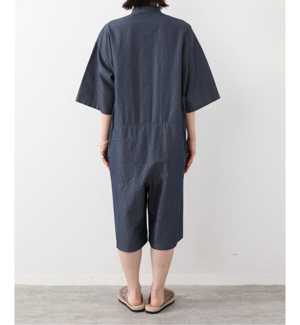 journal standard luxe「C/Cuタイプスタンドカラーハーフオールインワン」|オールインワン|