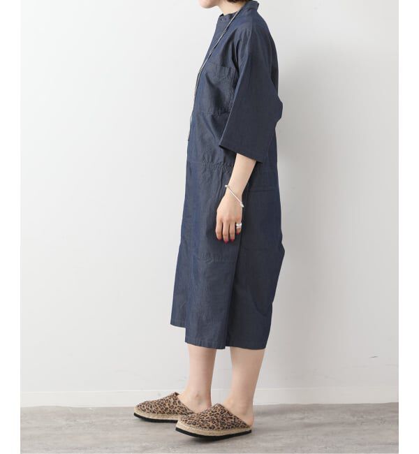 journal standard luxe「C/Cuタイプスタンドカラーハーフオールインワン」|オールインワン|