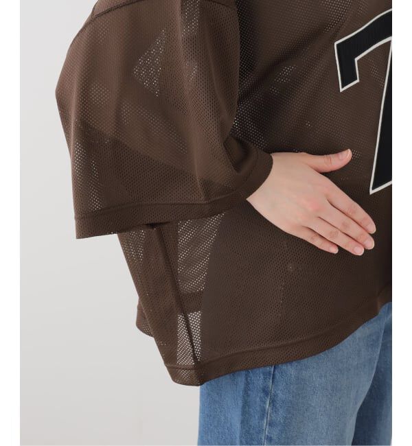 journal standard L'essage「【INSCRIRE/アンスクリア】Mesh Football Tシャツ I26SSBC17」|Tシャツ・カットソー|