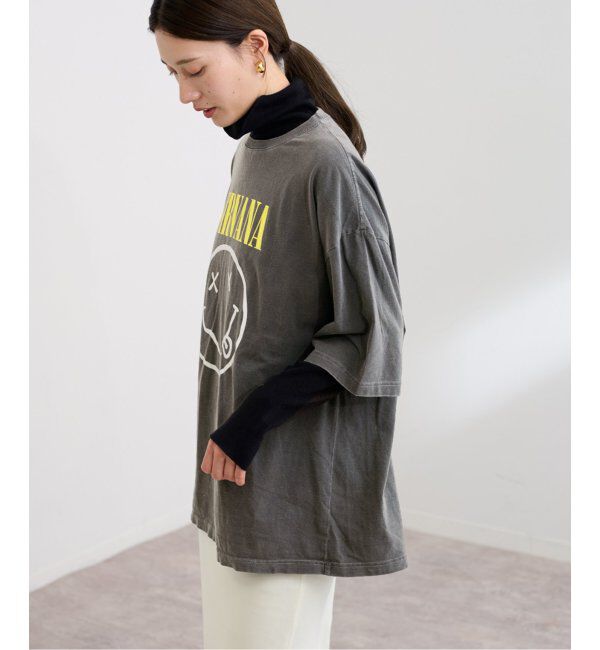 FRAMeWORK「GOOD ROCK SPEED/グッドロックスピード NIRVANA 別注BIG Tシャツ」|Tシャツ・カットソー|