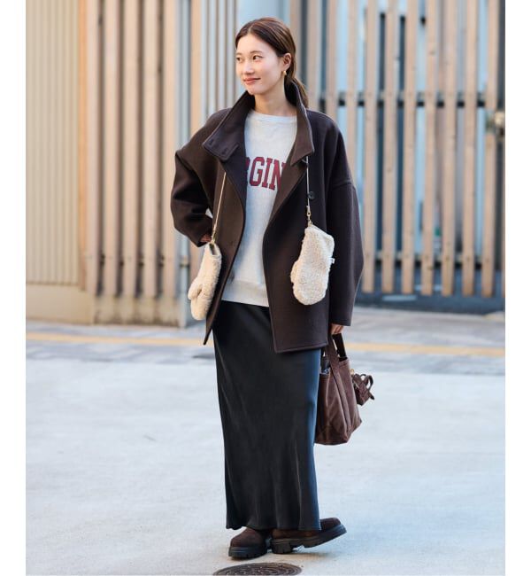 FRAMeWORK「≪追加≫メルトンコクーンコート2」|その他|