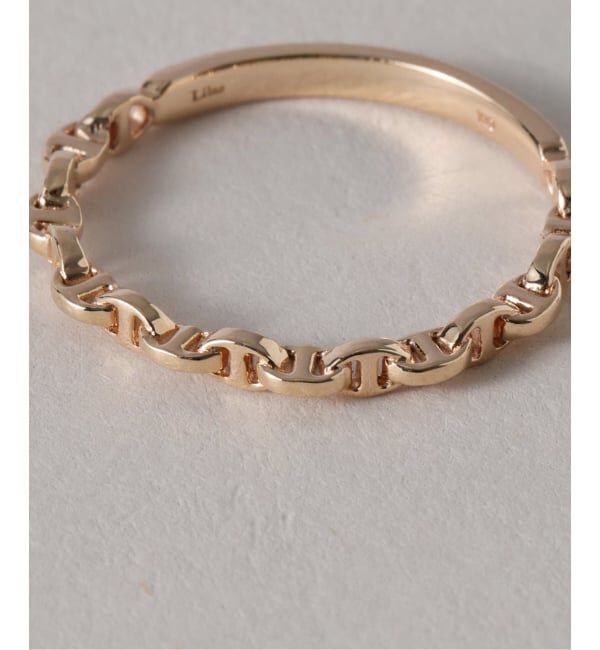 Lilas by Spick&Span「マリーナチェーンリズムリング K10」|リング|