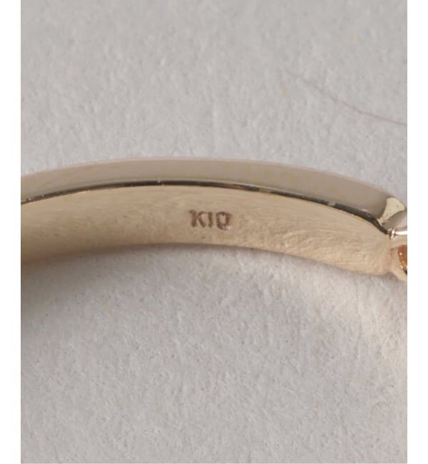 Lilas by Spick&Span「マリーナチェーンリズムリング K10」|リング|