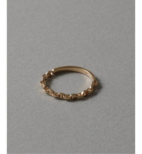 Lilas by Spick&Span「マリーナチェーンリズムリング K10」|リング|