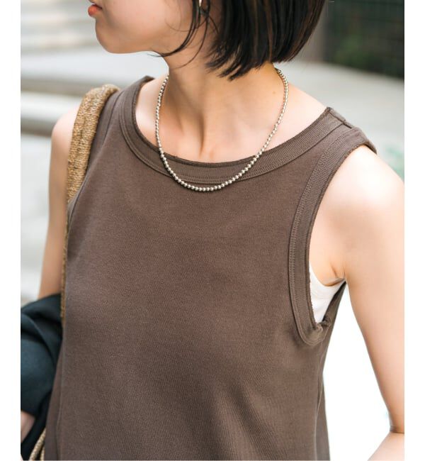 Spick and Span「《追加予約》天竺アメスリロングワンピース」|ワンピース|