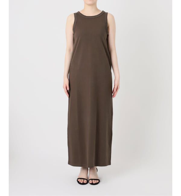 Spick and Span「《追加予約》天竺アメスリロングワンピース」|ワンピース|