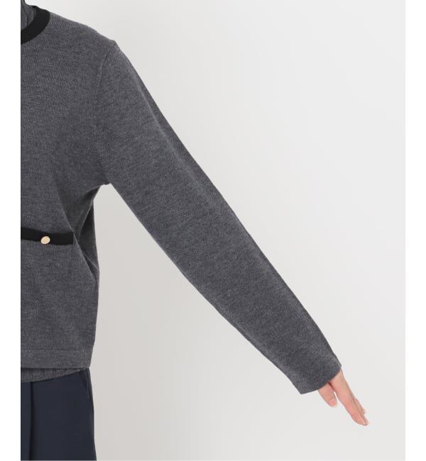  「《追加２》バイカラーアンサンブルカーディガン」|ニット・セーター|