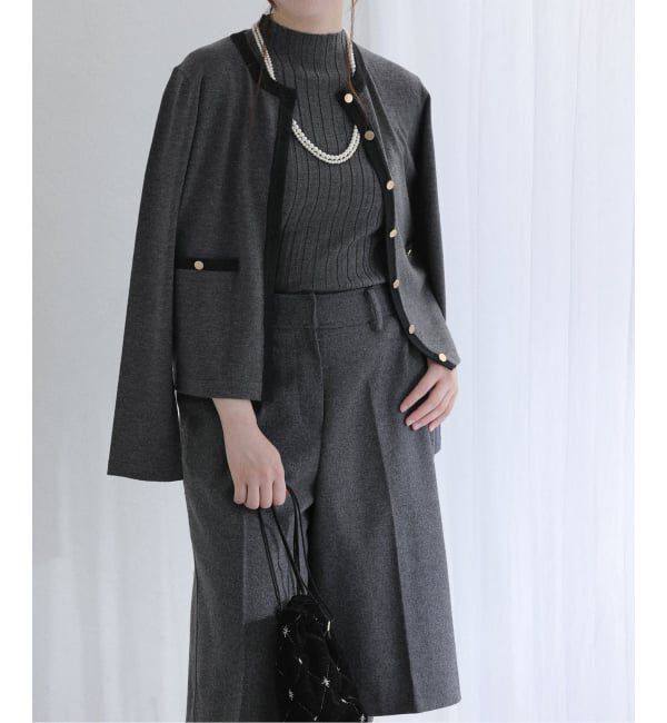  「《追加２》バイカラーアンサンブルカーディガン」|ニット・セーター|