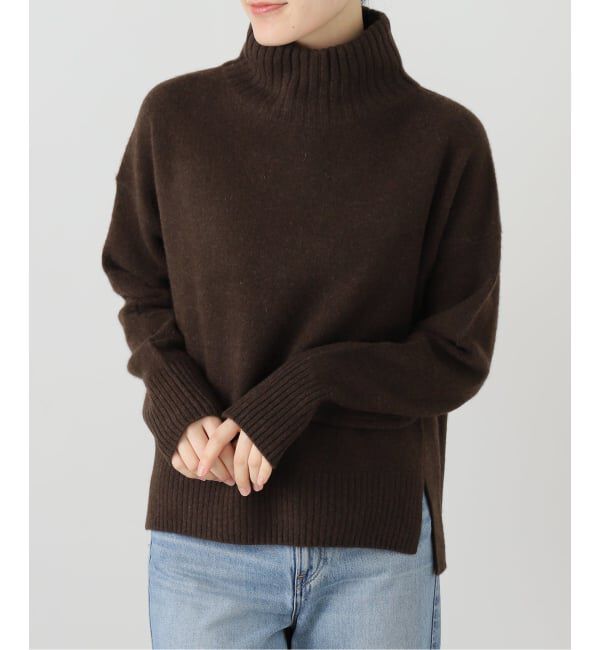  「《WEB限定》TICCA/ティッカ ヤクタートルネックプルオーバー」|ニット・セーター|ブラウン
