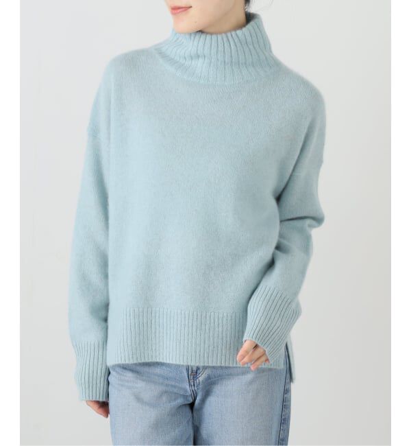 「《WEB限定》TICCA/ティッカ ヤクタートルネックプルオーバー」|ニット・セーター|ブルー A