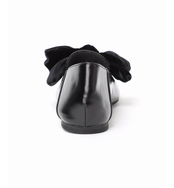 GRISE「GRISEワイドスクエアビッグリボンローファー」|ローファー|