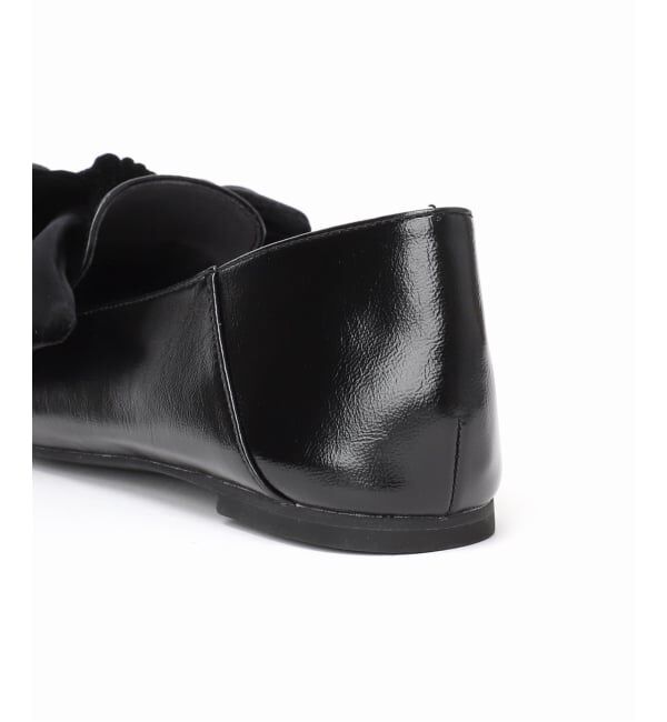 GRISE「GRISEワイドスクエアビッグリボンローファー」|ローファー|