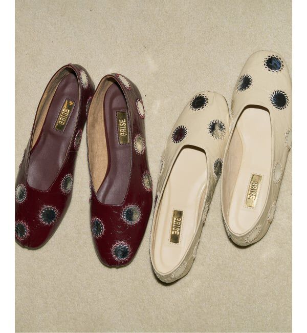 GRISE「GRISEレザーミラーワークフラット」|その他|