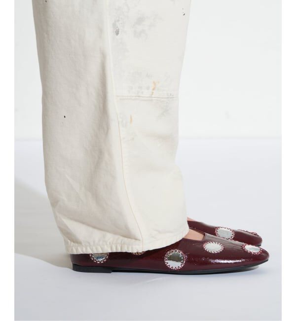 GRISE「GRISEレザーミラーワークフラット」|その他|