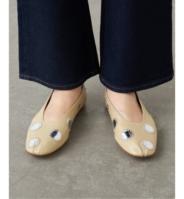 GRISE「GRISEレザーミラーワークフラット」|その他|