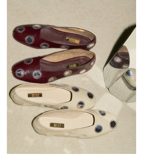 GRISE「GRISEレザーミラーワークフラット」|その他|