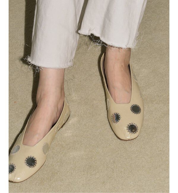 GRISE「GRISEレザーミラーワークフラット」|その他|