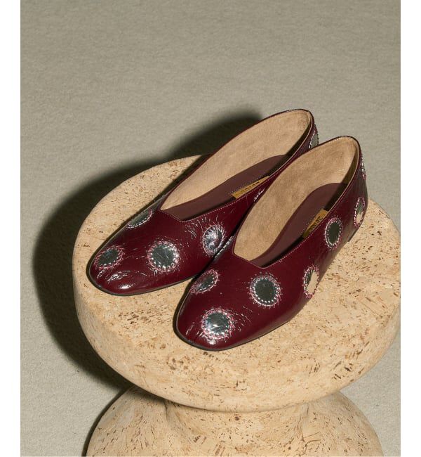 GRISE「GRISEレザーミラーワークフラット」|その他|