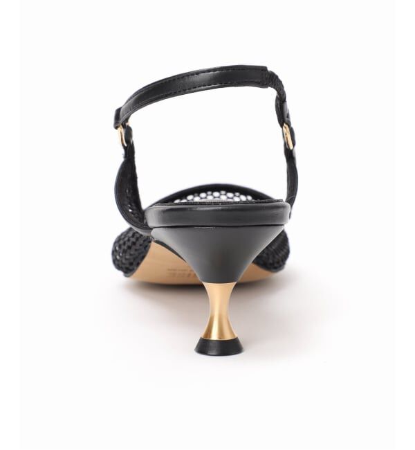 GRISE「《追加》GRISE5cmポインテッドメッシュスリングバック」|パンプス|