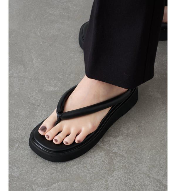 GRISE「《予約》MIDORI UEEDA&times;GRISEアツゾコチューブトングサンダル」|サンダル|