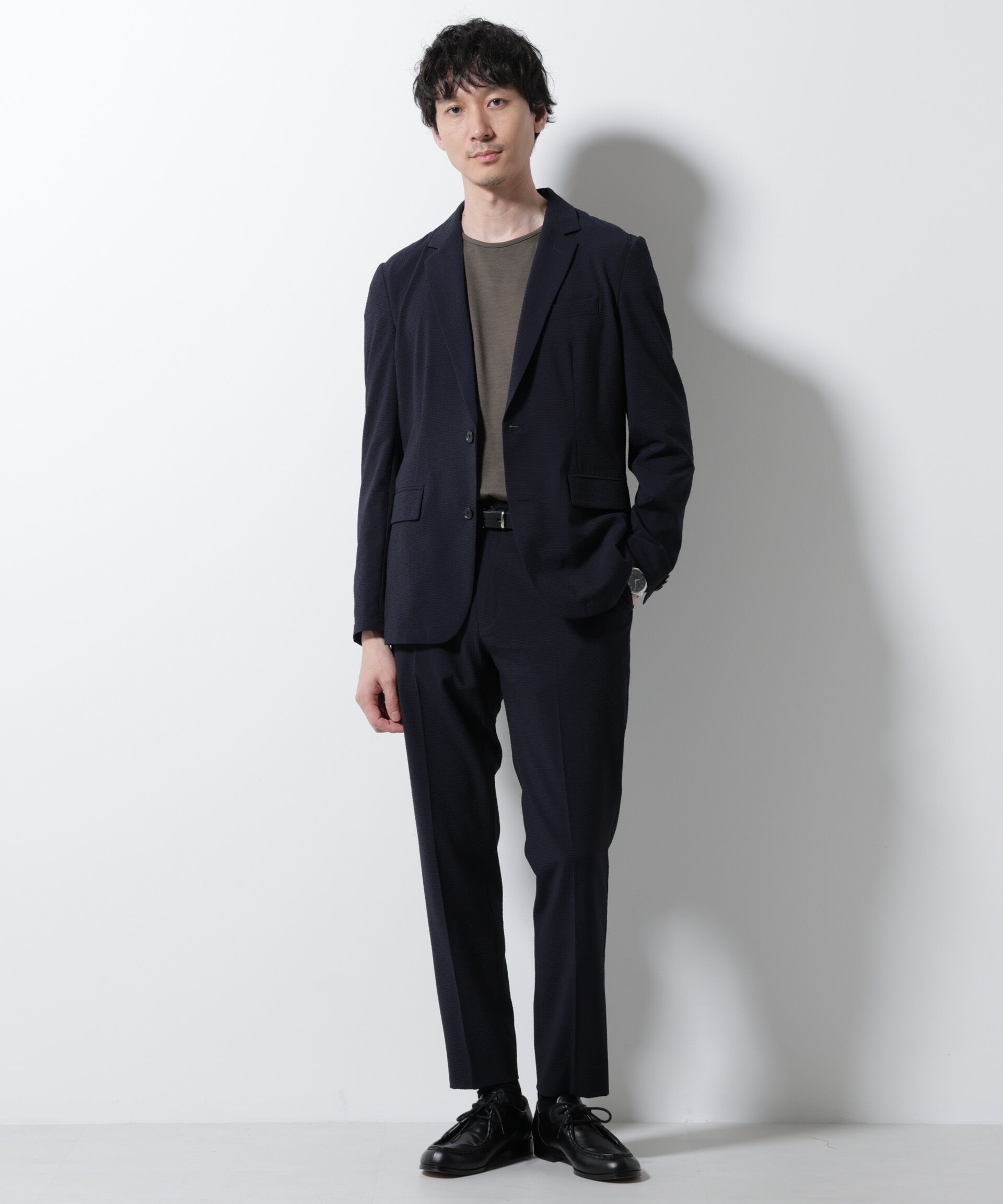 nano･universe「「Damerino」DotAir(R)サッカーストレッチセットアップ/吸水速乾」|スーツ|