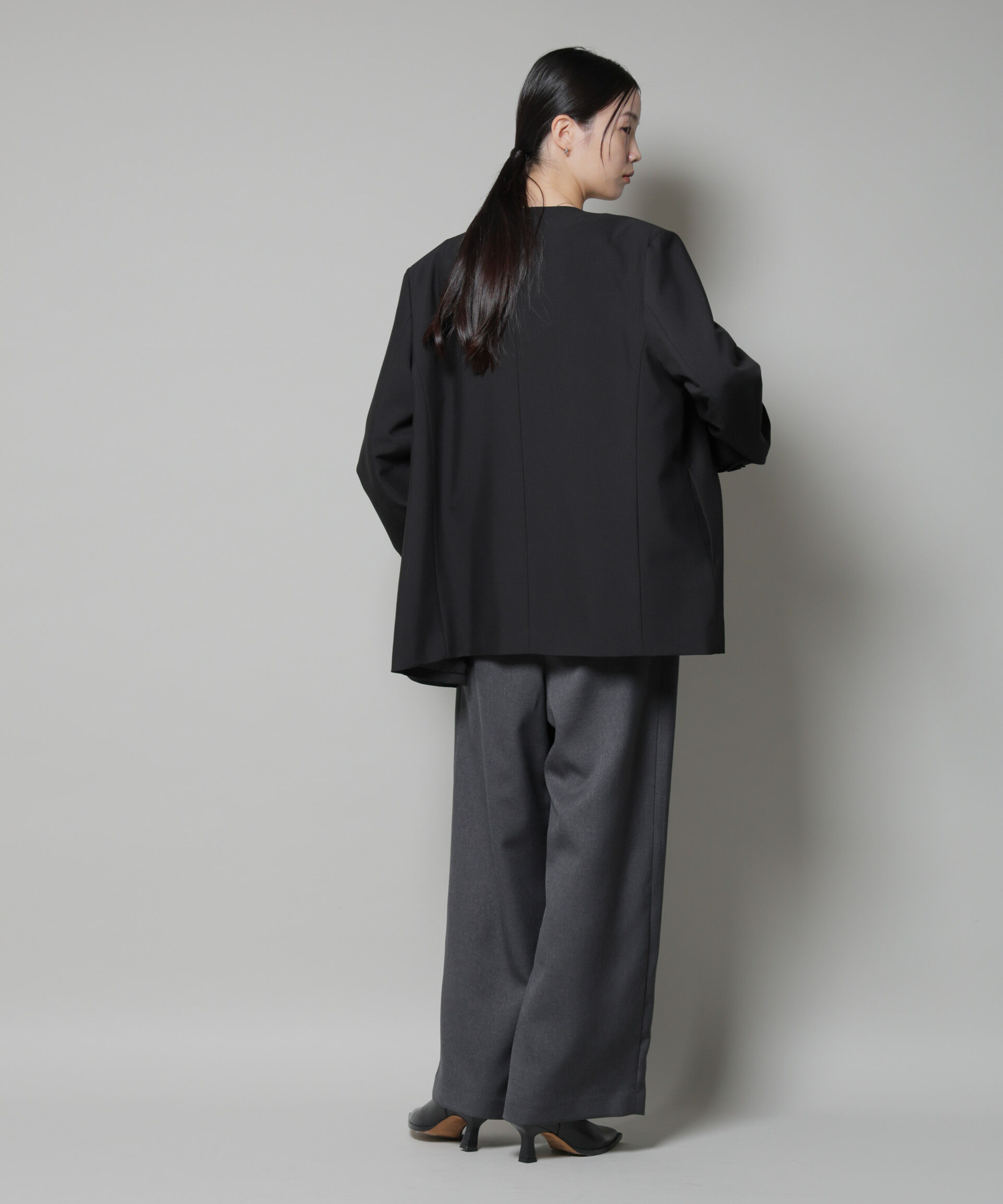 nano･universe「ｳｰﾙﾗｲｸﾎﾟﾘｴｽﾃﾙｻｲﾄﾞﾗｲﾝ切り替えﾄﾞﾛｽﾄﾊﾟﾝﾂ(」|チノ|