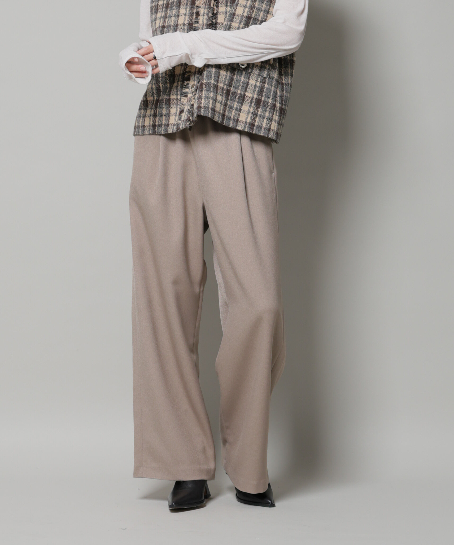 nano･universe「ｳｰﾙﾗｲｸﾎﾟﾘｴｽﾃﾙｻｲﾄﾞﾗｲﾝ切り替えﾄﾞﾛｽﾄﾊﾟﾝﾂ(」|チノ|